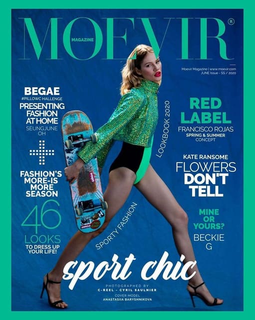 Moevir June 2020 Cover by Cyril Saulnier