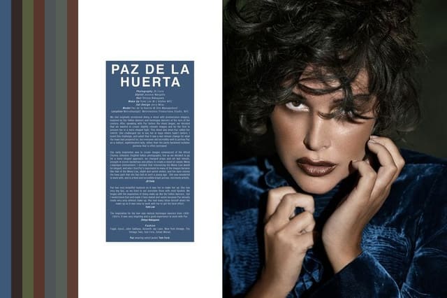 Paz De La Huerta — Kurv Magazine