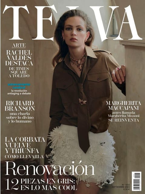 Telva September 2023 Cover — Telva