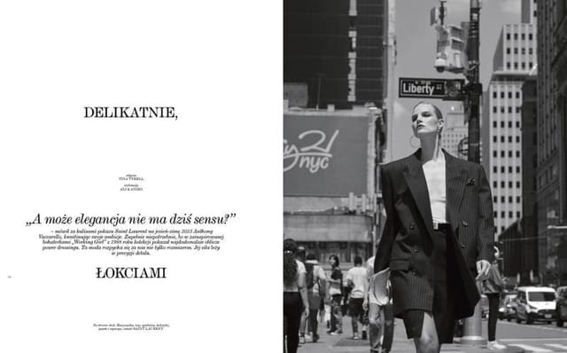 Power dressing — Vogue Polska