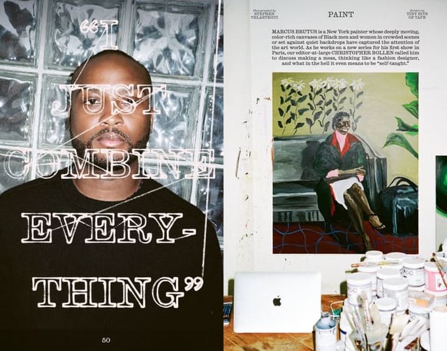 Marcus Brutus Likes Making a Mess — Interview Magazine