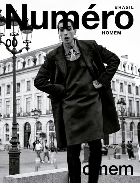 Numéro Homem Brasil Issue 00 August 2023... — Numéro Homem Brasil
