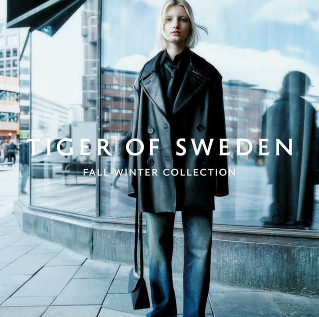 Tiger of Sweden F/W 23 — Tiger of Sweden