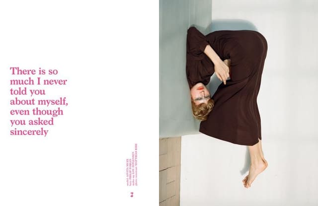 There is so much i never told you about ... — endless magazine