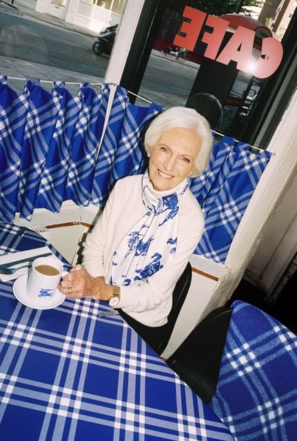 Mary Berry — Burberry