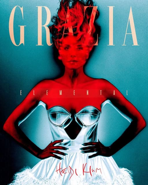 Heidi Klum — Grazia International