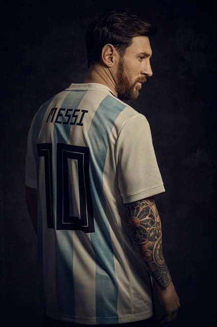 Leo Messi G.O.A.T by Photographer Carles... — Paper Magazine