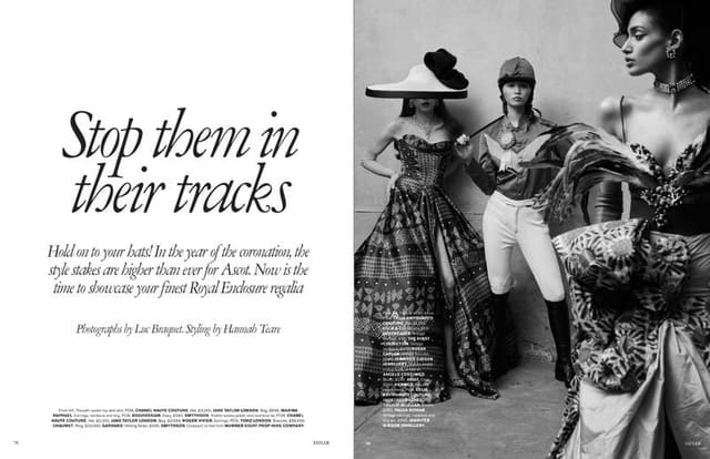Stop them in their tracks — Tatler U.K.