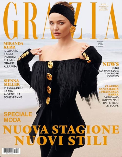 Grazia Italy September 2023 Cover — Grazia Italy