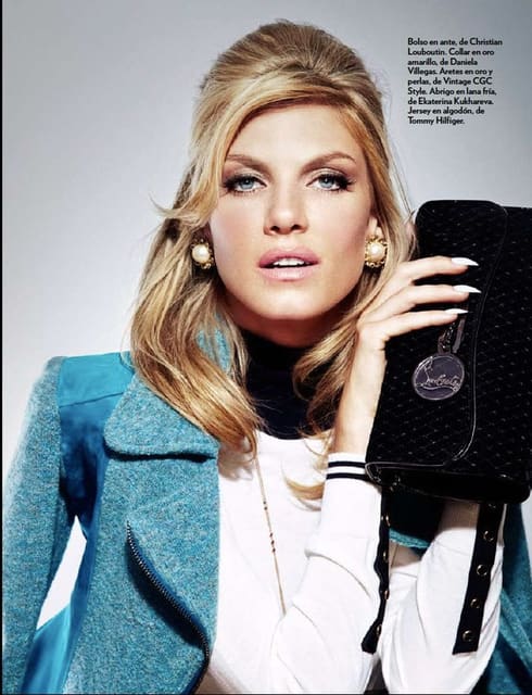 Angela Lindvall — Marie Claire Mexico