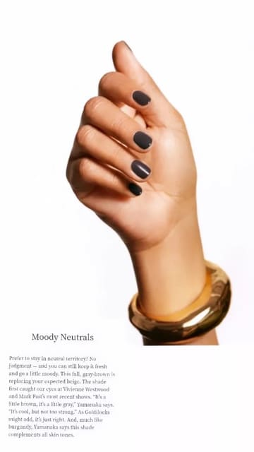 Nail Art is getting Moody by Rachel Pick... — Allure Magazine