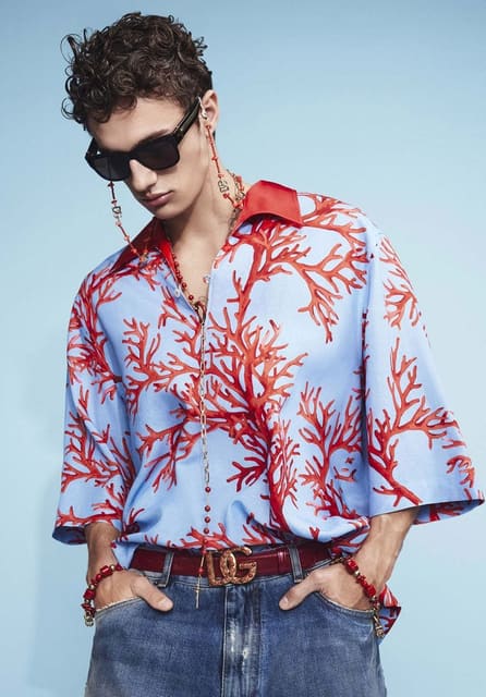 Corallo Collection Man SS22 — Dolce & Gabbana