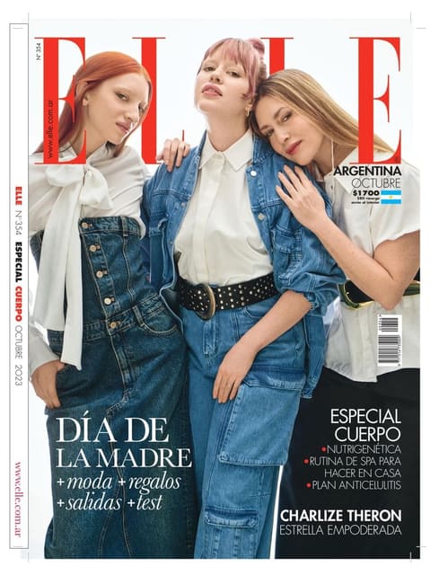 Elle Argentina October 2023 Cover — Elle Argentina