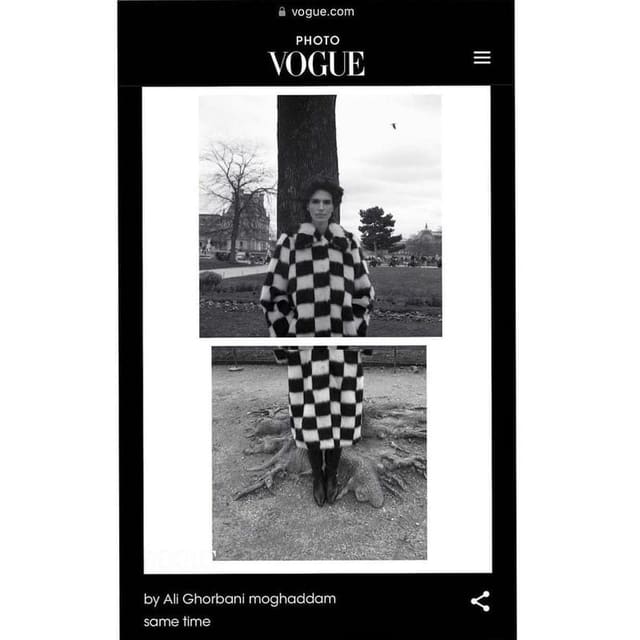 Same time / Photographer Ali Ghorbani Mo... — Vogue.it