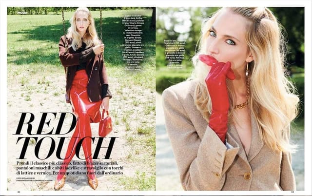 RED TOUCH — F Magazine Italia