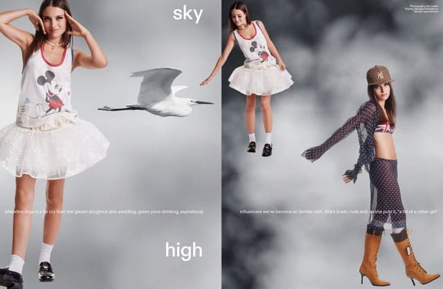 Sky High — The Face Magazine