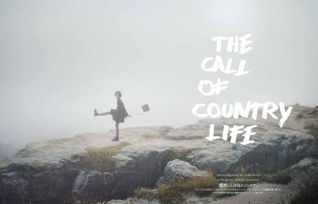 The Call of Country Life — Vogue Japan