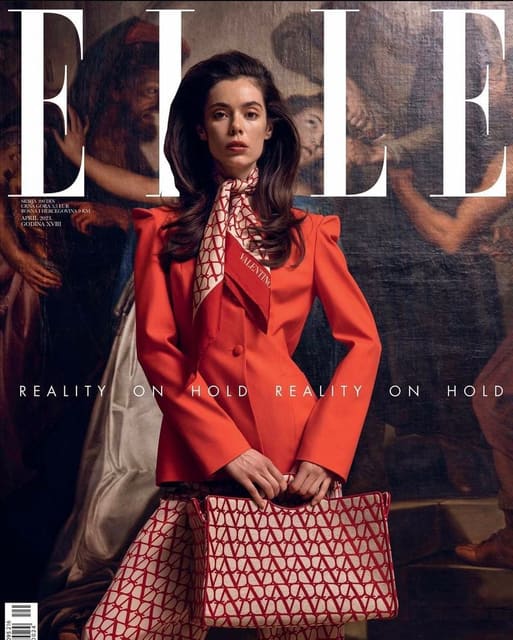 Elle Serbia April 2023 Cover — Elle Serbia
