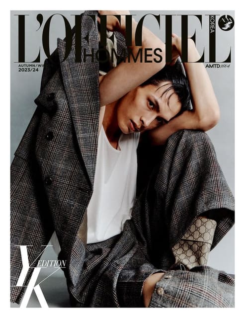 L'Officiel Hommes Korea Fall/Winter 2023... — L'Officiel Hommes Korea