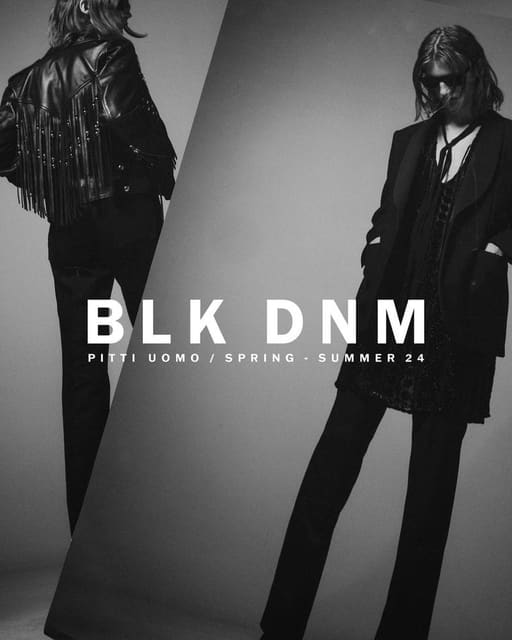 BLK DNM S/S 24 Lookbook by Dan Sjölund — BLK DNM