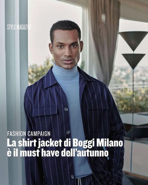 La Shirt Jacket di Boggi Milano — Style Magazine Italy