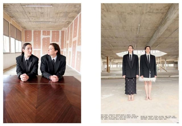 Marie-Agnès Gillot and Charlotte Dauphin... — Purple Magazine