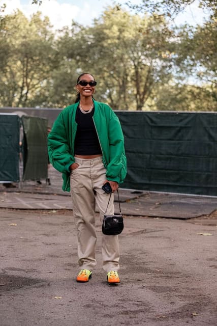 LFW SS24 Street Style