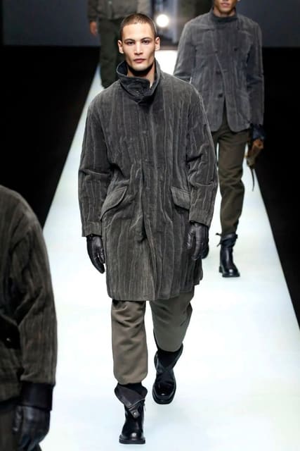 Giorgio Armani F/W 18 Men's Show — Giorgio Armani
