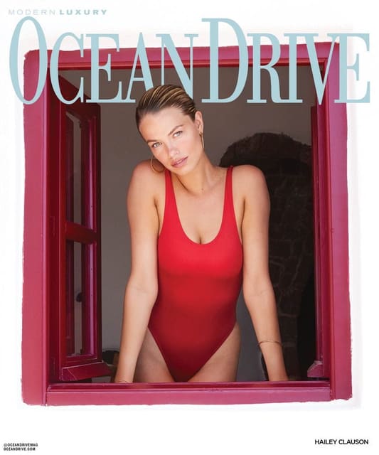 Ocean Drive September 2023 Cover — Ocean Drive