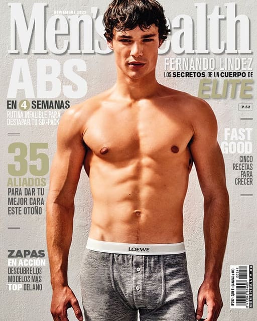 Men's Health Spain November 2023 Cover — Men's Health Spain