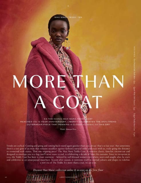 More than a Coat by Jessica Gates — Liberty