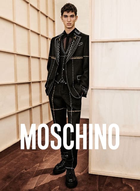 Moschino F/W 2023 Men's Campaign — Moschino