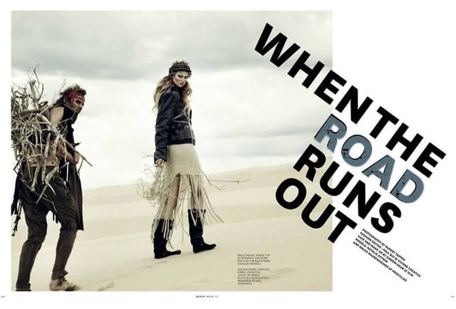 Road Runs Out — Black Magazine