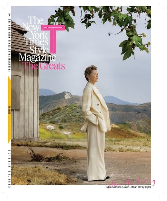 T: The New York Times Style Magazine 10/... — T: The New York Times Style Magazine