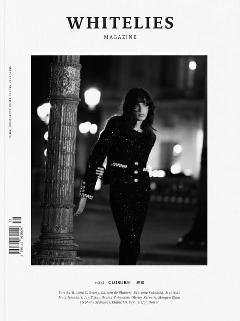 WHITELIES #012 Closure F/W 2023 Covers — WHITELIES Magazine