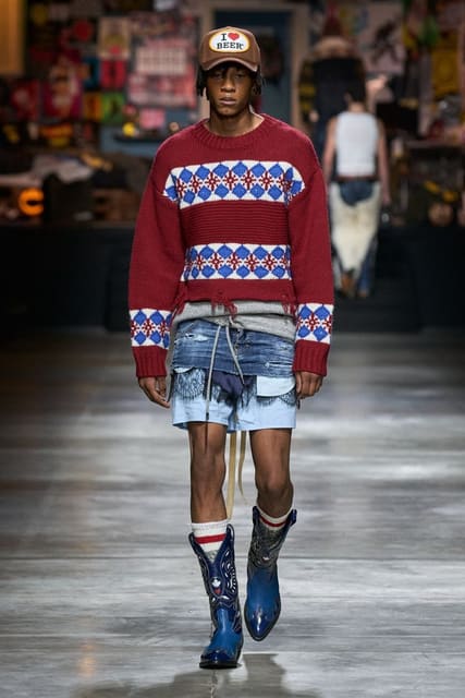 DSquared2 F/W 23 Men's Show — Dsquared2