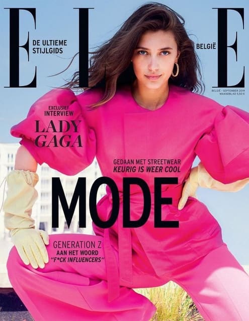 Elle Belgium September 2019 Cover by Eva... — Elle Belgium