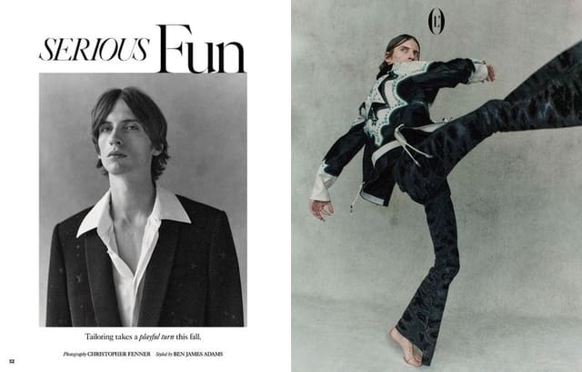 Serious Fun — L'Officiel Hommes USA