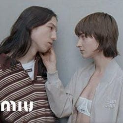 L’Été: a girl warming a stranger’s hands — Miu Miu