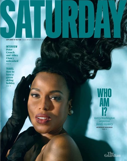 The Guardian Saturday 10/14/2023 Cover — The Guardian