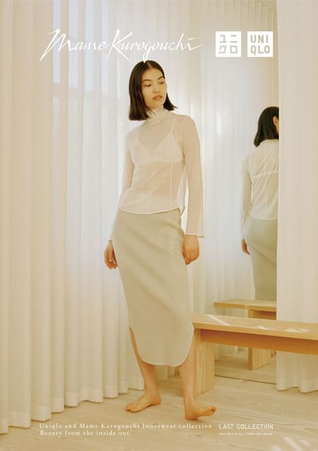 Uniqlo x Mame Kurogouchi F/W 2023 Campa... — Uniqlo