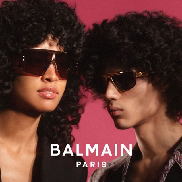 Balmain Fall 2023 Eyewear Campaign — Balmain