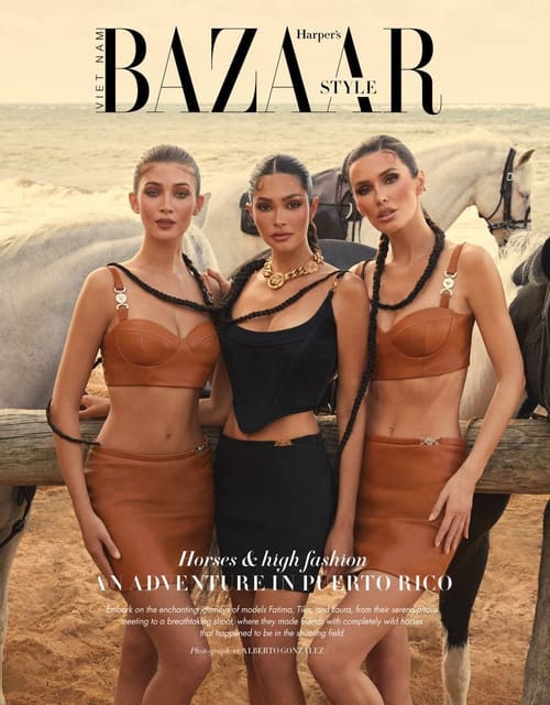 Horses & High Fashion An Adventure in Pu... — Harper's Bazaar Vietnam