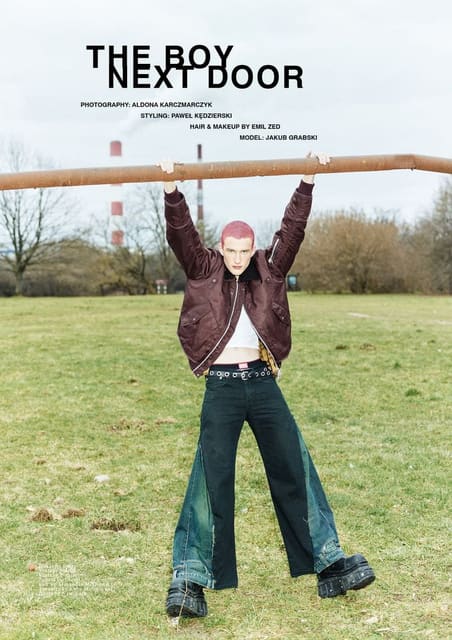 THE BOY NEXT DOOR — CLIENT Magazine