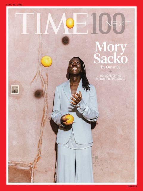 Time Next 100 Mory Sacko — Time Magazine