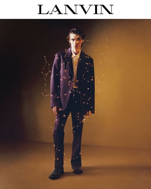 Lanvin Holiday 2023 Campaign — Lanvin