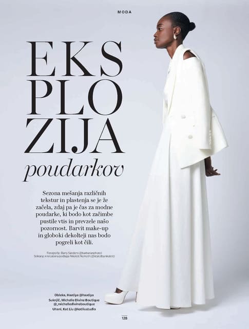 An Explosion of Accents — Grazia Slovenia