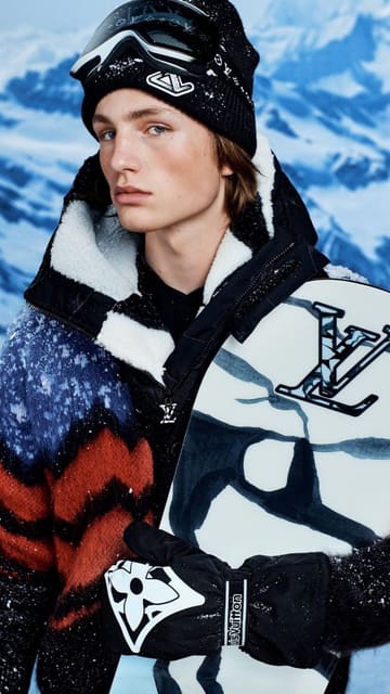 Louis Vuitton Ski 2023 Campaign — Louis Vuitton