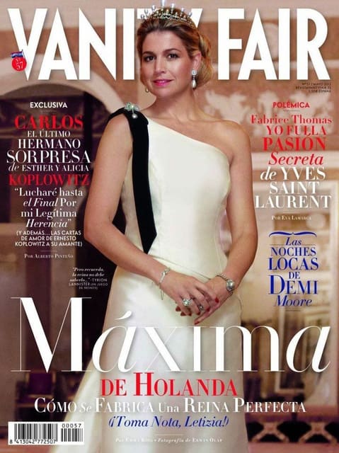 Vanity Fair Espana May 2013 Cover — Vanity Fair Espana