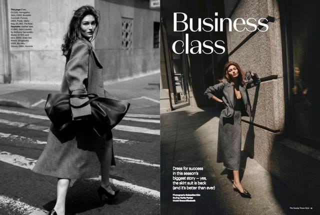 Business class — The Sunday Times Style Magazine UK
